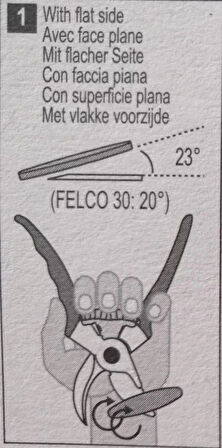 Felco 903 Bileme Eğeleme Çeliği