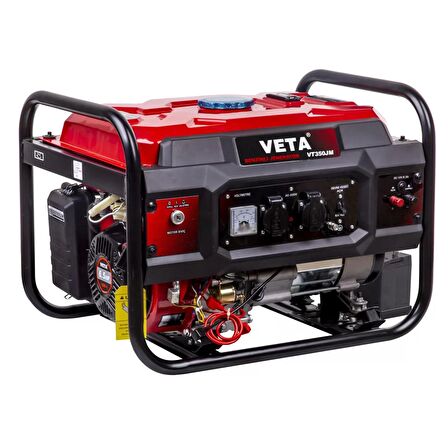 Veta VT350JM Benzinli Marşlı Jeneratör 3.5KVA