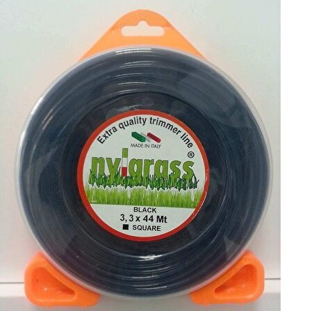 Nylgrass Misina 3.3MM 44Metre Siyah 4 Köşe