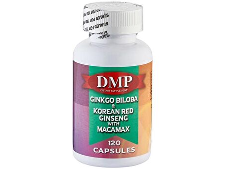 Dmp Ginkgo Biloba 120 Kapsül Korean Red Ginseng Macamax Kırmızı Kore Ginsengi Lepidyum