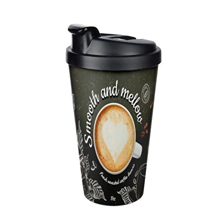 Motto 600 ML Kilitli Kupa Mug Bardak Plastik