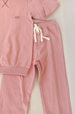 diamondstar Basic Karyoka Detaylı pijama Takım 2-5 Yaş