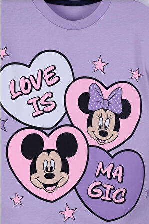 Yıldız Baskılı Kız Çocuk T-Shirt Şort Takım 3/6 yaş