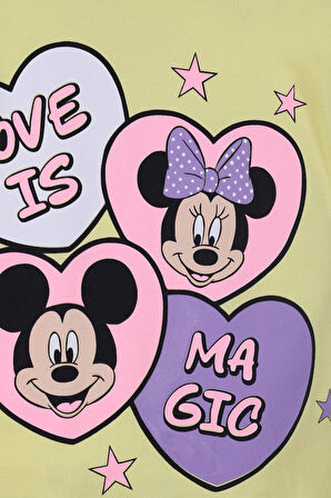 Yıldız Baskılı Kız Çocuk T-Shirt Şort Takım 3/6 yaş