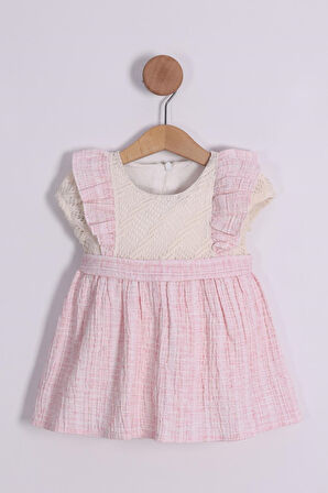 Kız Bebek Dandel Dedaylı 6/18 Ay Elbise