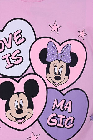 Yıldız Baskılı Kız Çocuk T-Shirt Şort Takım 3/6 yaş