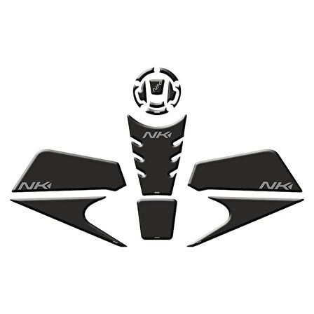 Gogo CF Moto NK 450 Tank Pad Set 001 Siyah