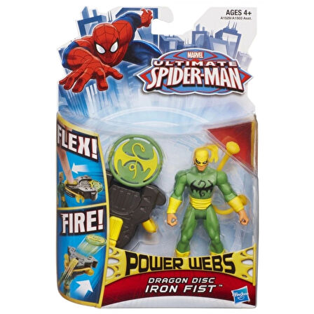 Marvel Ultimate Spider-Man Iron Fist -9 cm