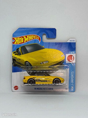 Hot Wheels Tekli Arabalar  '91 Mazda MX-5 Miata - HTD80