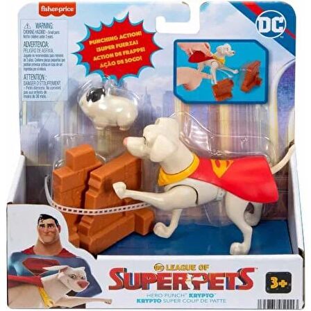 Fisher Price Imaginext Dc League Of Super Pets Aksiyon Figürleri HGL12 - Krypto