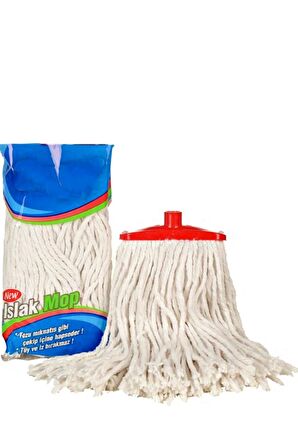 Örgülü Mikro Fiber Mop Bezi Çok Amaçlı Pamuklu Islak Mop Başlığı 30 cm