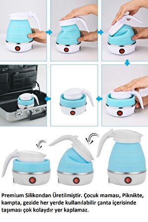 Tilbe Home Mini Kablosuz Plastik 600 Ml Kettle