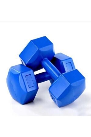 2 kg Ağırlık Seti 2 kg x 2'li = 4 kg Dumbell Set dambıl set