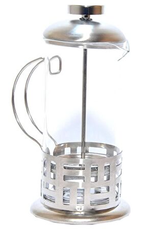 French Press Filtre Kahve Demliği 350 ml Bitki Çayı Demlik