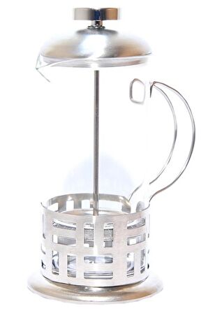 French Press Filtre Kahve Demliği 350 ml Bitki Çayı Demlik