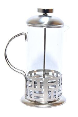 French Press Filtre Kahve Demliği 350 ml Bitki Çayı Demlik