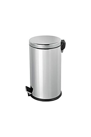 Metal 12 Litre Pedallı Çöp Kovası