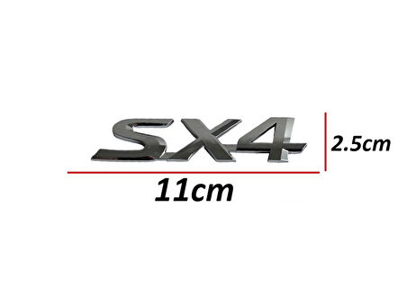 SUZUKİ SX4 BAGAJ SX4 YAZISI 2007-2008-2009-2010-2011-2012-2013 77831-79J00-0PG