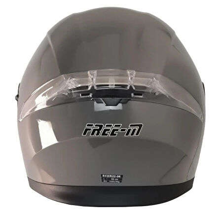 Free-M 965 Çene Açılır Vizörlü Kask Nardo Gri