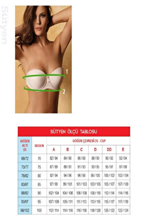 Kadın Balenli Minimizer Sütyen - 1640 Siyah