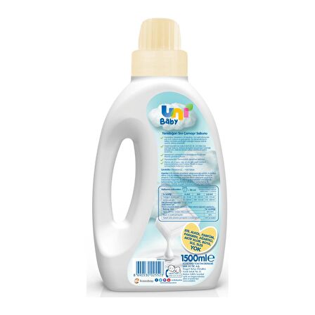 Uni Baby Yenidoğan Çamaşır Sabunu 1500ML 2'li Set