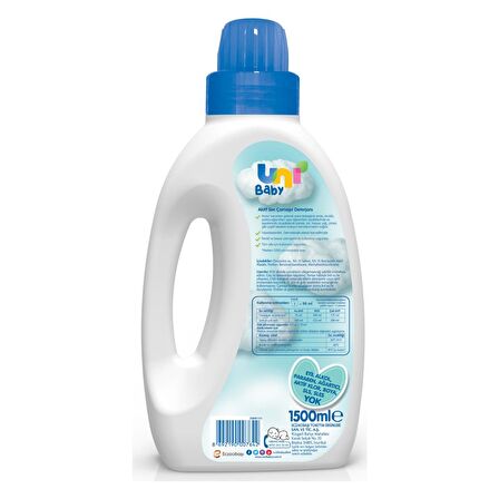 Uni Baby Sıvı Çamarşır Deterjanı 1500 ml x 2 Adet