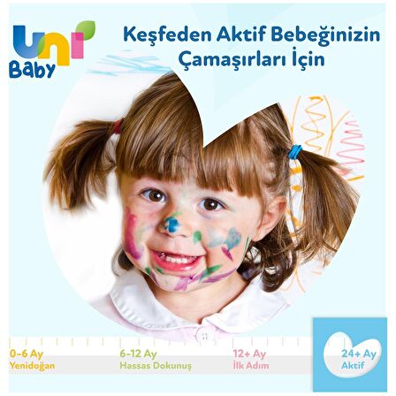 Uni Baby Sıvı Çamarşır Deterjanı 1500 ml x 2 Adet