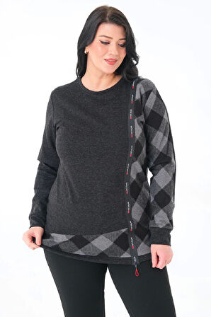 Kadın Büyük Beden Sweatshirt