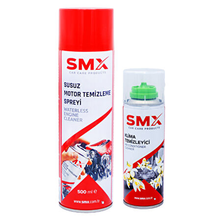 Susuz Motor Temizleme Spreyi 500 Ml+ Klima Temizleyici 200 Ml