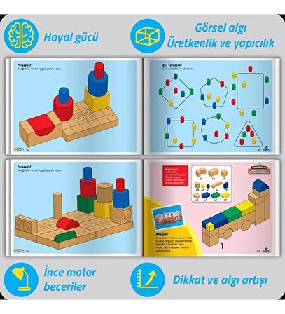 Adeda Dikkati Güçlendirme Seti Plus 3-4-5-6-7-8-9-10-11 Yaş - 6 Yaş