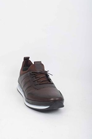 KAHVE HAKİKİ DERİ ERKEK CASUAL AYAKKABI CHELSY