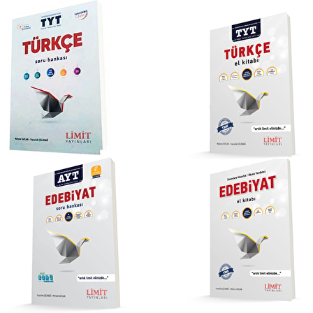 TYT AYT Türkçe Edebiyat Seti 4 Kitap