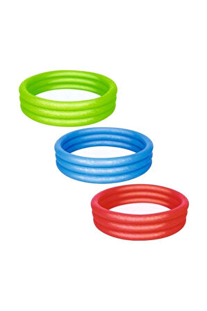 Renkli Şişme Çocuk Havuzu 122x25cm