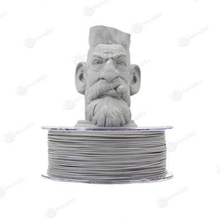 Microzey 1.75 Mm Açık Gri Pla Pro Filament 1KG