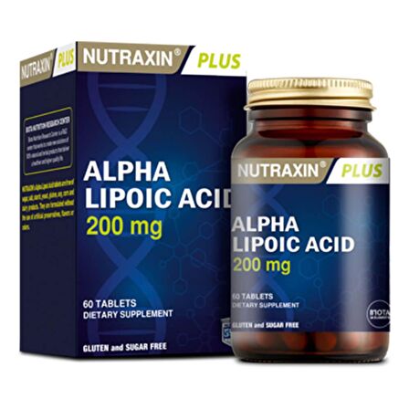 Nutraxin Alpha Lipoic Acid 200 mg 60 Tablet