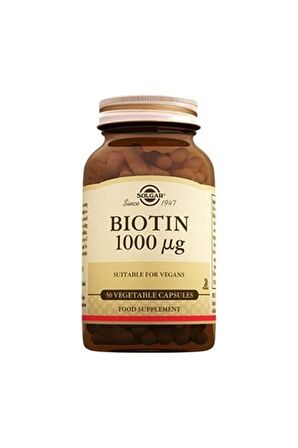 Biotin 1000 Mcg 50 Kapsül