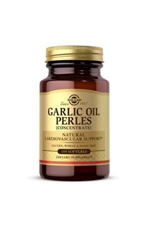 Garlic Oil Perles 100 Kapsül