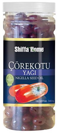 Shiffa Home Çörekotu Yağı - 100 Softjel Kapsül