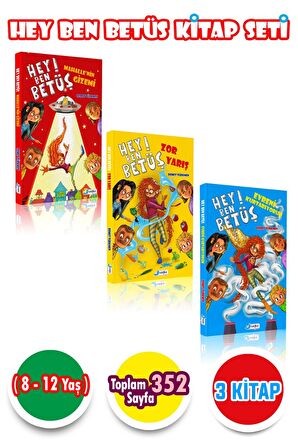 Hey Ben Betüş Serisi 3 Kitaplı Set - Demet Türkmen