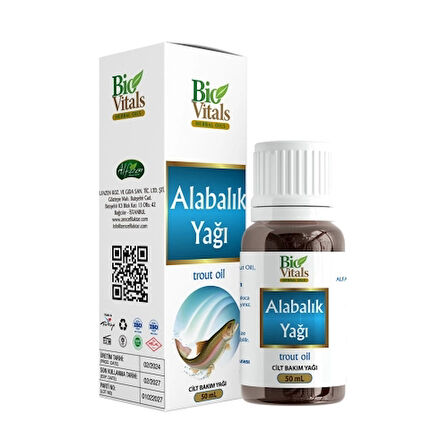 Biovitals Alabalık Yağı 50 ml x 3 Adet