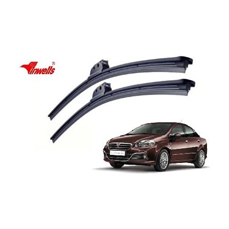 Inwells Fiat Linea 2007-2016 Muz Silecek Takımı 650mm + 380mm