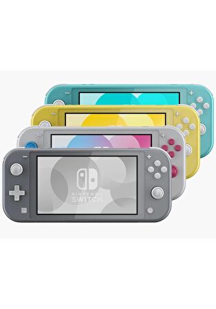 Nintendo Switch Lite Gri Oyun Konsolu (İthalatçı Garantili)