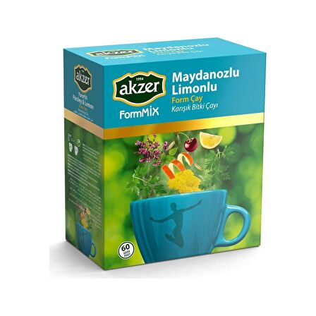 Akzer Form-Mix Maydanozlu Limonlu Çay - 60 Süzen Poşet