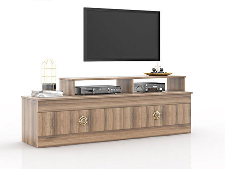ABRE VM-500 DORE CEVİZ TV SEHPASI TV ÜNİTESİ