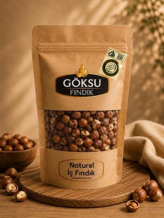 NATUREL İÇ FINDIK 500GR-DOYPACK