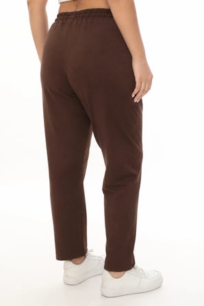 Büyük Beden Hırka Sweatshirt & Pantolon İkili Takım Kadın