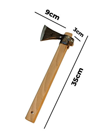 Sürmene Baltası Arkalı Nacak Kamp Odun Kesme Kırma Budama Kemik Kesme Bölme Makas Çeliği