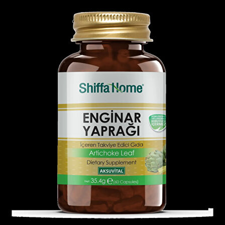 Shiffa Home Enginar Yaprağı 60 Kapsül