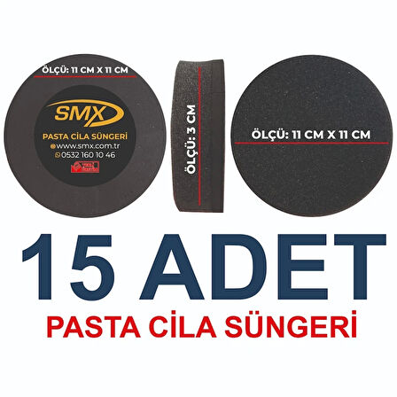 Pasta Cila Süngeri 15 Adet