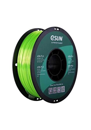 Esun Esilk 1.75Mm Parlak Yüzeyli Limon Yeşili Filament - Lime